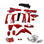 Mfh-Kh Kaporta Set Kirmizi Cub