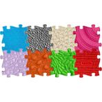 MFK-020-1 Medium 1 Orta Boy Duyusal Motor Yapboz Matı Çocuklar Için, Bebekler Için Duyusal Oyun Matı, Yetişkinler Için Masaj Yapboz Zemini 105 x 55 cm