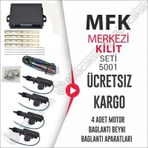 MFK 5001 4 Kapı İçin Komple Merkezi Kilit Sistemi