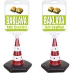 MFK Baklava Temalı Reklam ve Uyarı Dubası 2'li - 2 Adet