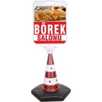 MFK Börek Temalı Reklam ve Uyarı Dubası Tekli - 1 Adet