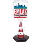MFK Emlak Temalı Reklam ve Uyarı Dubası Tekli - 1 Adet
