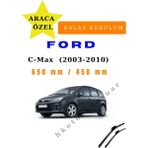 Mfk Ford C-Max (2003-2010) Araca Özel Silecek Ön İki