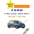 Mfk Ford C-Max Grand (2011-2017) Araca Özel Silecek Ön İki