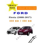 Mfk Ford Fiesta (2008-2017) Araca Özel Silecek Ön İki