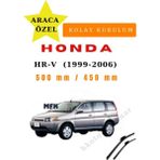 Mfk Honda Hr-V (1999-2006) Araca Özel Silecek Ön İki