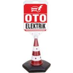 MFK Oto Elektrik Temalı Reklam ve Uyarı Dubası Tekli