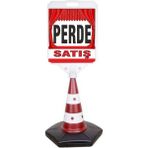 MFK Perde Satıs Temalı Reklam ve Uyarı Dubası Tekli