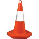 MFK Plastik Mfk3152 Kırılmaz 52 cm Trafik Konisi