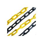 Mfk SARI-SİYAH PLASTİK ZİNCİR 6MM (10 METRE)
