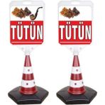 MFK Tütün Temalı Reklam ve Uyarı Dubası 2'li