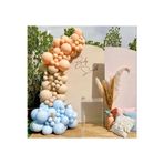 MFM Makaron Soft Renk Zincir Balon Seti