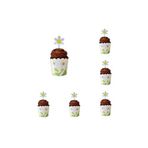MFM Papatya Temalı Muffin Kek Kalıbı + Papatya Kürdanı 6 Adet