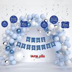 MFM Parti-Mfm Parti Sünnet Süsleme Zincir Balon Seti