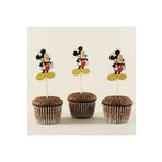 MFM Parti Mickey Mouse Temalı Pasta Üstü Kürdan 20 Adet