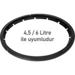MFS Tefal Uyumlu Acticook / Nutricook / Clipso Chef / Clipso Control Düdüklü Tencere Kapak Lastiği ( 4,5 ve 6 Litre ile Uyumludur )