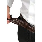 MFT Leather Design Hakiki Deri Örgü Erkek Kemer | Şık ve Gösterişli