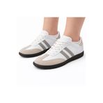 MG Beyaz- Bej-Gri Retro Sneaker – Günlük Rahat ve Şık Spor Ayakkabı