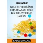 MG HOME GOLD 50 ADET 🌸 SADECE HALKA Avize Halkası Avize Taş Birleştirme Metal Halka ORJİNAL KAPLAMA