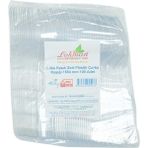 Mg Lüks Kaşık Sert Plastik Çorba Kaşığı 1654 mm Şeffaf 100 Adet 1 Paket - 1 Adet