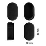 Mg Oval Profil Iç Tapa 32X50 mm 4 Adet - 001-Renkli - 1 Adet