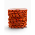 MG ROPES Bileklik, Outdoor ve Hobi Polyester Paracord İpi 2.2 mm No:12 20 Metre Turuncu Siyah