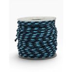 MG ROPES Bileklik, Outdoor ve Hobi Polyester Paracord İpi 2.2 mm No:8 20 Metre Mavi ve Petrol Desen