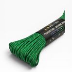 MG ROPES Bileklik ve Outdoor Polyester Paracord İp 4 mm 660 Lb 30 Metre Çim Yeşili Beyaz (10 Çekirdek)