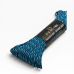 MG ROPES Bileklik ve Outdoor Polyester Paracord İp 4 mm 660 Lb 30 Metre Mavi Bordo Beyaz (10 Çekirdek)