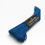 MG ROPES Bileklik ve Outdoor Polyester Paracord İp 4 mm 660 Lb 30 Metre Parlament Mavi Beyaz (10 Çekirdek)