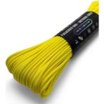MG ROPES Bileklik ve Outdoor Polyester Paracord İp 4 mm 660 Lb 30 Metre Sarı (10 Çekirdek)