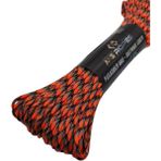 MG ROPES Bileklik ve Outdoor Polyester Paracord İp 4 mm 660 Lb 30 Metre Turuncu Gri (10 Çekirdek)