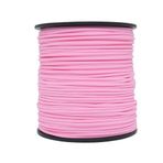 Mg Ropes Bileklik,Outdoor 4 mm Paracord İp No:105 100 Metre Pembe