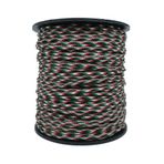 Mg Ropes Bileklik,Outdoor 4 mm Paracord İp No:118 10 Metre Filistin Bayrağı Desen