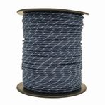 Mg Ropes Bileklik,Outdoor 4 mm Paracord İp No:80 100 Metre Lacivert Beyaz Desenli