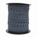 Mg Ropes Bileklik,Outdoor 4 mm Paracord İp No:80 30 Metre Lacivert Beyaz Desenli