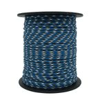 Mg Ropes Bileklik,Outdoor 4 mm Paracord İp No:95 10 Metre Mavi Bej Desenli