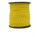Mg Ropes Bileklik,Outdoor 4 mm Reflektörlü Paracord İp No:48 10 Metre Sarı