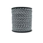 Mg Ropes Bileklik,Outdoor ve Hobi Paracord İp 4 mm No:1 100 Metre Siyah Beyaz Desenli
