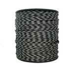 Mg Ropes Bileklik,Outdoor ve Hobi Paracord İp 4 mm No:106 30 Metre Gri Siyah Desenli