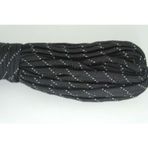 Mg Ropes Bileklik,Outdoor ve Hobi Paracord İp 4 mm No:16 10 Metre Simli Siyah
