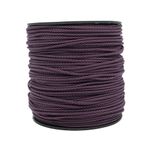 Mg Ropes Bileklik,Outdoor ve Hobi Paracord İp 4 mm No:46 30 Metre Mor Siyah Desenli