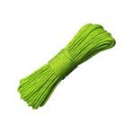 Mg Ropes Paracord İp 4 Mm Reflektörlü Yeşil No:55 10 Metre Çok Renkli