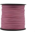 Mg Ropes Paraşüt İp, Bileklik, Tesbih ve Hobi İpi 1 mm 100 Metre Makara Pembe