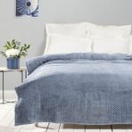 Mg Store Home Alice Indigo Çift Kişilik Tomurcuk Wellsoft Battaniye