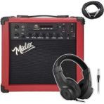 MGA-25RDBT-HD Şarjli Elektro Gitar Amfisi 25 Watt USB Bluetooth Distortion Kulaklık ve Kablo