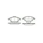 Mga 55170 Fren Balatası Ön 5008 09- Partner 08- Partner Tepee 08- / C4 Picasso 06- C4 10- Ds4 11- Ds
