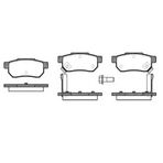 MGA 55317 Fren Balatası Arka Civic 96-00 Concerto 89- Integra 97- Jazz 08- / 25 99- 45 99- 200 95- 400 95- / Zr 01-