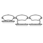 MGA 55318 Fren Balatası Ön Civic 96-01 1.6 16V Vtec Crx 91- Cr-Z 10-