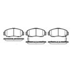 MGA 55321 Fren Balatası Ön Civic 07-11 Sedan Frv 05- Stream 00-